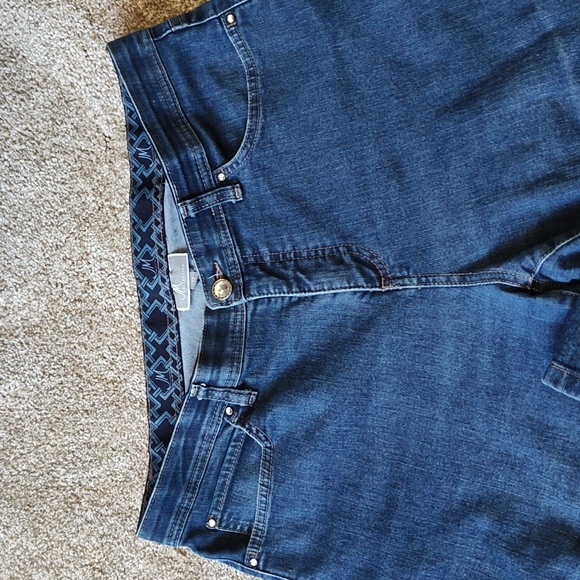 JM collection blue jeans size 12 - Picture 3 of 6